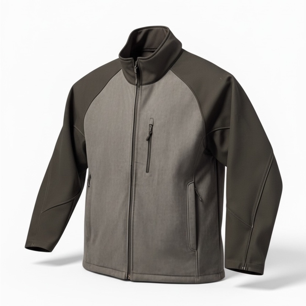 Kirkland Signature Men's Gray and Black Performance Jacket